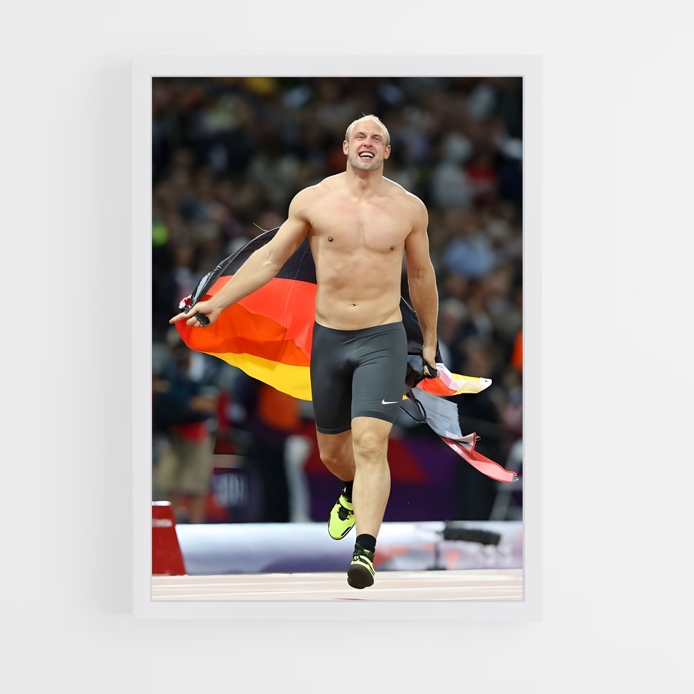 Poster Robert harting – affiche Athlétisme (vue 3)